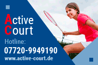 Tennis-Reservierung Online